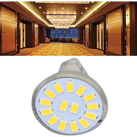 MR11 5W 15LED 500LM LED-Lampe, Doppelstiftsockel, Einbaustrahler, Schienenbeleuchtung, Gartenbeleuchtung, 4er-Pack / Warmweiß (1/5)