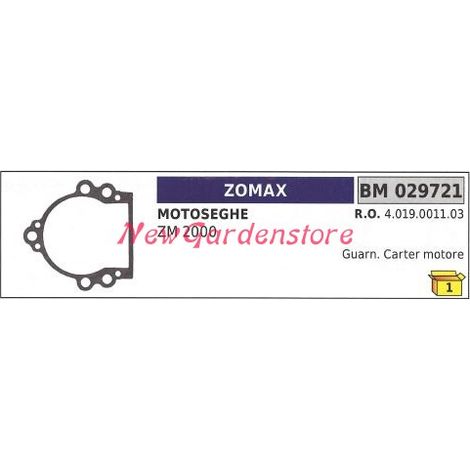 Guarnizione carter motore ZOMAX decespugliatore ZM 2000 029721