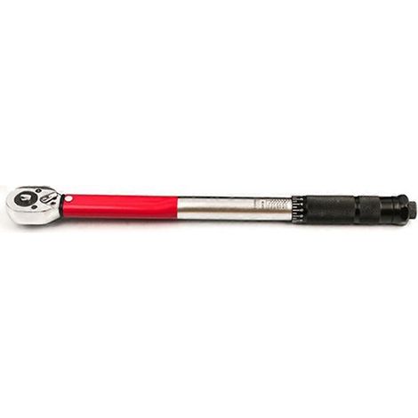 Clé dynamométrique de haute précision, réglable et préréglée en kg, pour pneus de vélo et de voiture, 1/4 pouce, 5-25 N.m. (1/5)