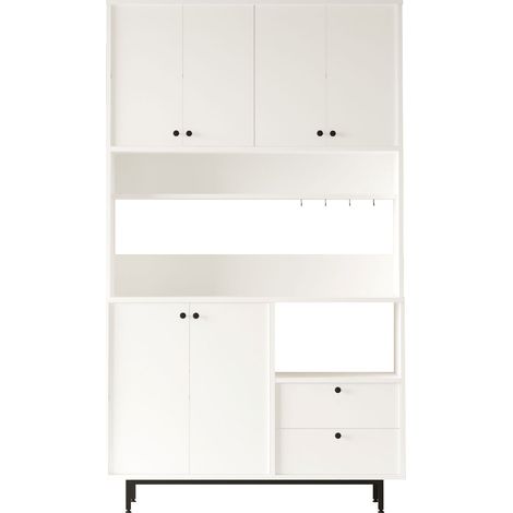 Armario De Cocina Royce 6 Puertas 2 Cajones Blanco (1/5)