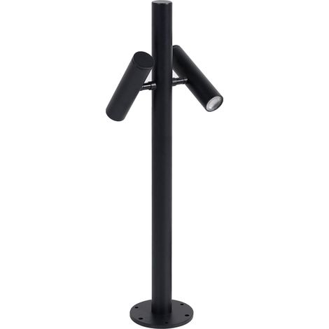 Bollard Light Black Aluminum 61 cm LED Path Lamp Outdoor Garden Lighting Modern Design FLUVIA (1/5)