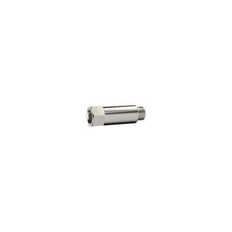 Riegler Verlängerungsstück, lang, G 1/8 a., G 1/8 i., SW14, MS v., L=22mm (1/2)