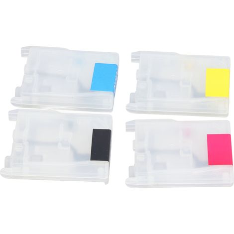 Cartouche d'encre LC51 LC57 LC37 LC960, accessoire d'impression 4 couleurs pour 135C 150C 153C (1/5)
