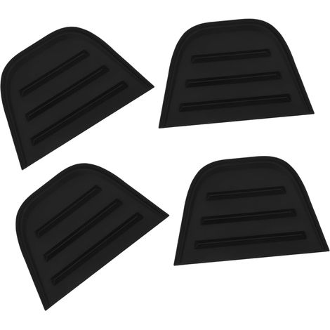 Protège-coins de transport, PVC, noir, antidérapant, pour colis (1/5)