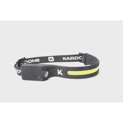 Lampada frontale LED ricaricabile USB luce bianca o rossa - KARDONE - KLF1BR-1 (1/5)