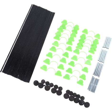Arceau de Serre Tunnel de Culture Anti-Insectes Protection Animaux Support Plantes Piquets de Jardin (1/5)