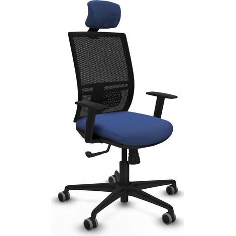 Bürostuhl piqueras y crespo Yunquera schwarz Schaumstoff hoher Dichte (1/2)