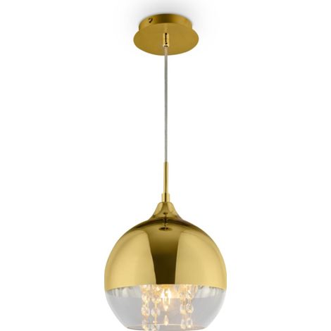 Maytoni Fermi Plafonnier suspendu moderne Fermi Gold Dome