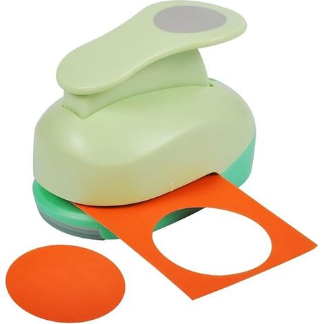 Perforatrice circulaire de 5,1 cm pour travaux manuels et scrapbooking - Coupe-papier de 5,1 cm (1/5)