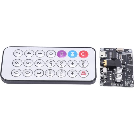 Module Bluetooth Audio 5.0 Stéréo Amplificateur de Puissance 2x50W avec Télécommande XY-WRBT, Carte Récepteur Sans Fil pour Enceintes DIY, HiFi, Voiture (1/5)