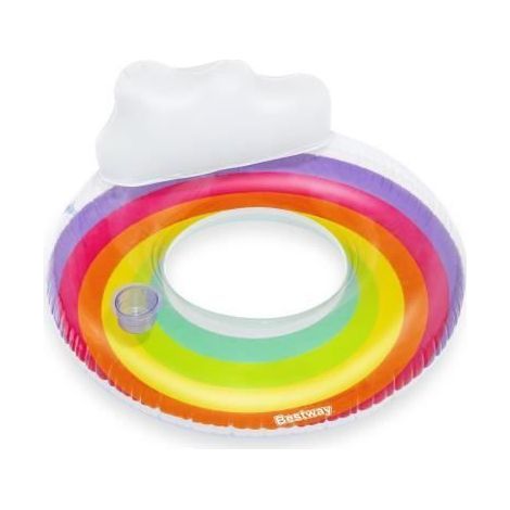 Boe da nuoto color arcobaleno, comode, colorate, resistenti e multicolori. (1/5)