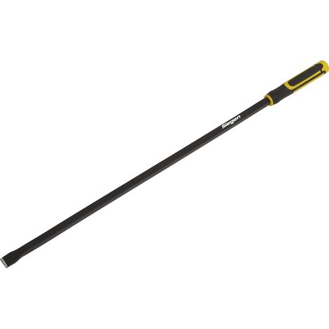 Sealey Siegen Heavy-Duty Straight Pry Bar with Hammer Cap 900mm S01191