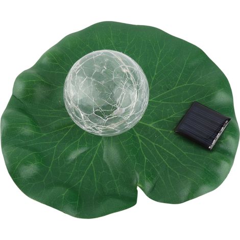 Toivize Schwimmende Solar-Wasserlilienleuchte, IP68 wasserdicht mit dekorativer Libelle für Pool und Garten, 12 Stunden Akkulaufzeit (1/5)