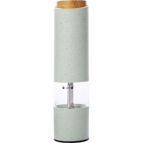 Molinillo de pimienta eléctrico a batería - Molinillo de sal ajustable - Color brillante - Herramienta de cocina eléctrica - Molinillo de especias