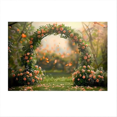 Décors de mariage, mariage, fête, vacances, portrait, photographie, toiles de fond 3D, F (1/5)