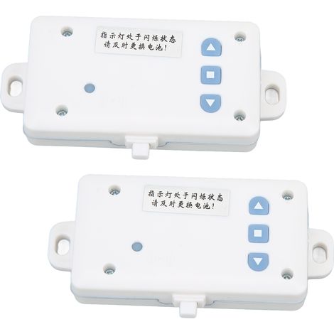 Télécommande sans fil RF 433 MHz pour portes de garage coulissantes électriques (1/5)