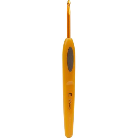 Soft Touch Crochet Hook-Size E4 3.5mm (1/3)
