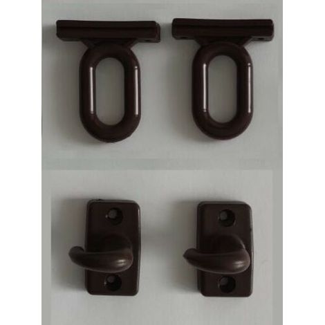 Occhioli e Ganci a Pavimento per Tende da Sole Ricambi Vari Colori Coppia (1/5)