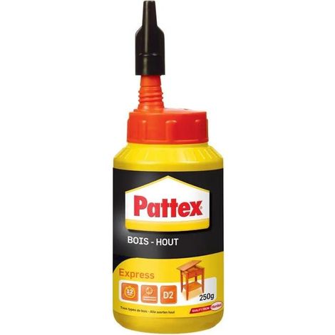 Pattex Express Holzleim Transparent 250g