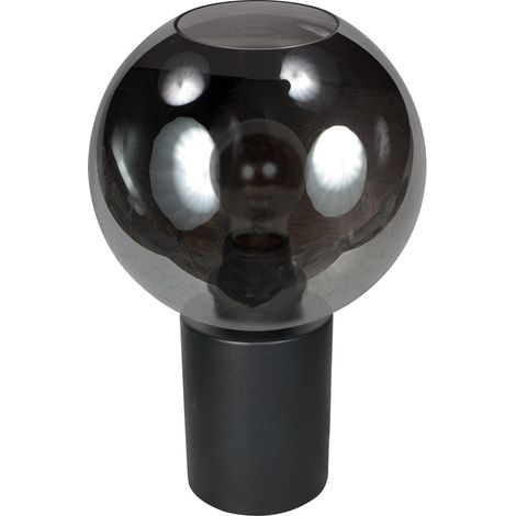 Steinhauer - tischlampe - Bloeba - schwarz - glas metall - Ø 20cm (1/2)