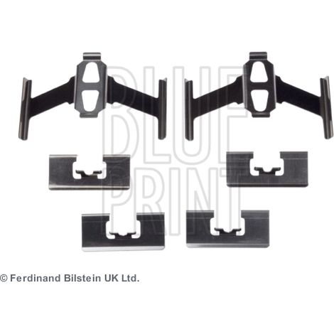 Kit d'accessoires, plaquette de frein à disque Blue Print ADH248602 HONDA