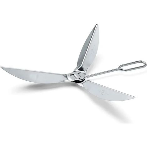 Kit de nettoyage One-Touch de 57 cm (22-1/2 pouces) pour barbecue Weber - Accessoires et pièces détachées 7444 - Installation facile - Argent (1/5)