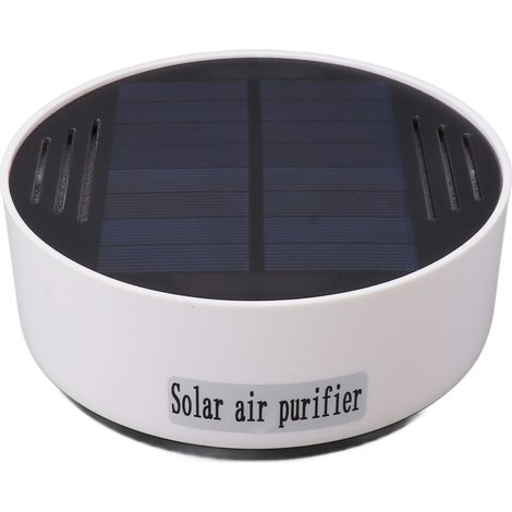 Purificateur d'air voiture 5V 5W panneau solaire silencieux portable filtre nettoyeur pour maison voyage bureau (1/5)