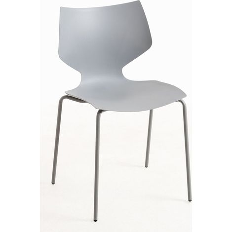 Sillas Comedor - Silla Plecy - Gris