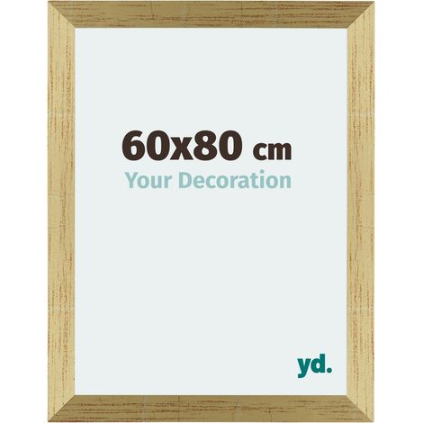 Cadre Puzzle 60x80 cm - cm - Or Brillant - MDF - Mura. (1/5)