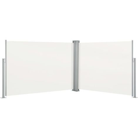 Auvent latéral rétractable Crème 120x1000 (1/5)