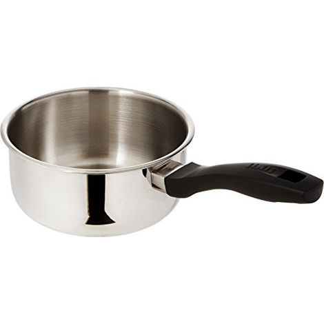 Ibili 666016 Casseruola, Acciaio, Argento, 18 x 34 x 8 cm (1/2)