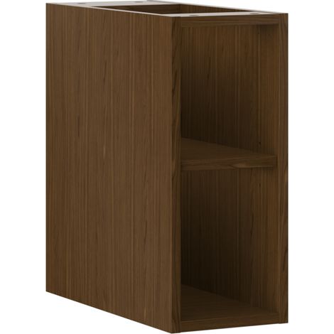 Mexen Box-A offener Schrank mit Regal 20 cm, Nussbaum - 91AX2-0200-470-0-86 (1/4)