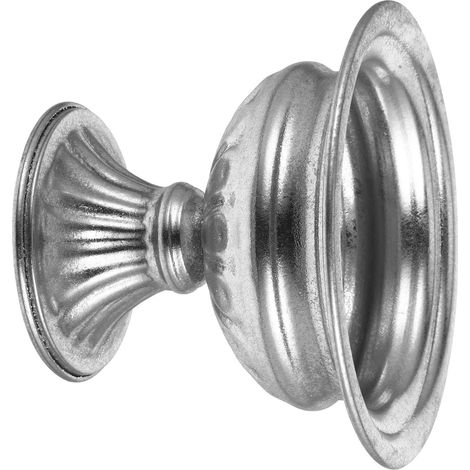 Urnenübertopf Vintage Blumentopf in Antik Silber Metallgefäß