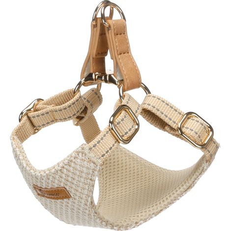 Harnais pour chien Lara Beige XS 28-30cm 30-32cm