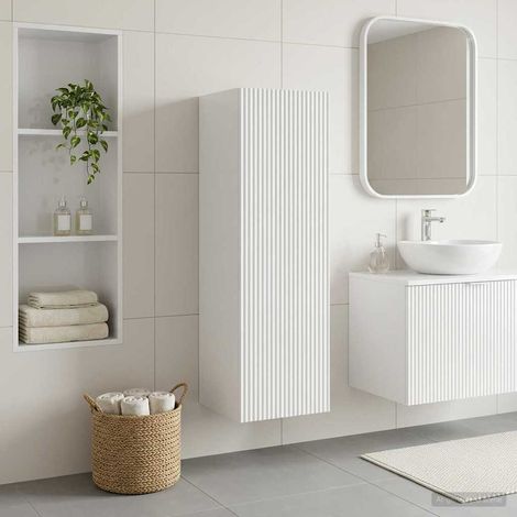 Mueble de baño montado en la pared 33 x 34,5 x 100 cm