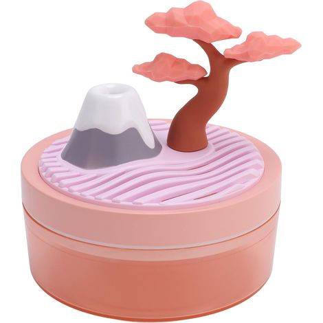 Humidificateur avec Lumières Colorées – Brumisateur de Bureau alimenté par USB de 320 Ml pour la Maison et le Bureau (1/5)