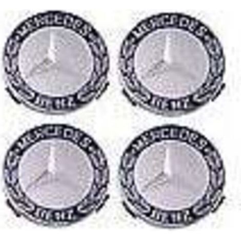 Enjoliveur 4 pièces pour Mercedes Benz 75mm - Bleu (1/5)