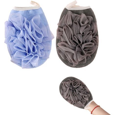 pièces bain éponge éponge luffa corps épurateur douche bulle propre luffa éponge douche pour hommes femmes