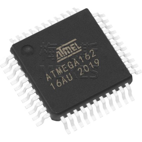 ATMEGA162-16AU and ATMEGA162V-8AU electronic components (5 units of each)