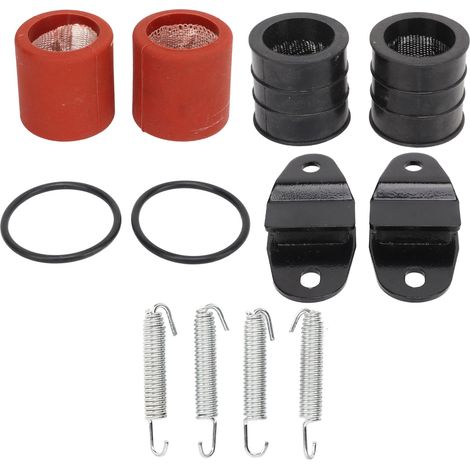Joint D'Échappement - Joint Et Support À Ressort Pour Silencieux - Compatible Avec ATV 350 CC - Kit De Réparation De 12 Pièces (1/5)