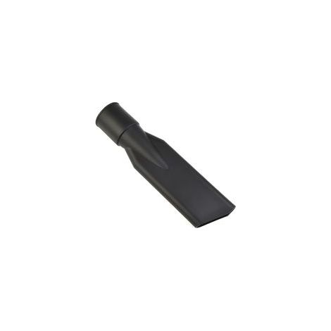 - Bocchetta piatta per fessure - Ugello per aspirapolvere - Pulizia di fessure e angoli - Per aspirapolvere industriali da 30-90 litri - Nero - 24,3x4,4 cm (1/5)