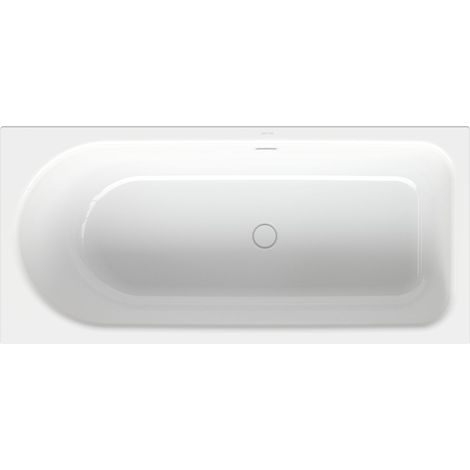BetteOcean Baignoires rectangulaires, installation, trop-plein à