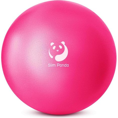 Gymnastikball 23-25cm Pilates Yoga Fitness Dunkelrosa (1/5)