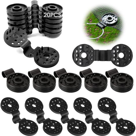Clip spécial avec œillet pour fixation de filet d'ombrage,20 pièces,clips de fixation pour tissu d'ombrage,accessoires de pare-soleil,idéal pour toile de clôture et filet pare-soleil (1/5)