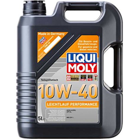 Huile moteur antifriction Performance 10W40 5L Liqui Moly
