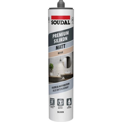 Soudal Silikon Premium beige matt 300 ml Dichtmaterialien