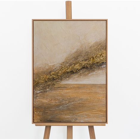 Gemälde Goldene Ader Rahmen Eichefarben 70x50 cm (1/5)