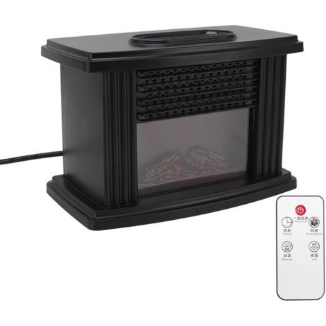 Chauffage de cheminée électrique, petit et Mini, silencieux, élégant, pour bureau, chambres à coucher, bureaux (1/5)