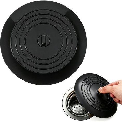 Tappo di scarico 15 cm Tappo universale per vasca da bagno Tappo per lavandino Tappo flessibile e impermeabile per vasca da bagno Tappo di scarico (1/5)