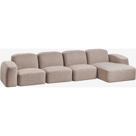 SKLUM Bastian 4-teiliges rechtsseitiges Chaiselongue-Modulsofa                                    (1/5)